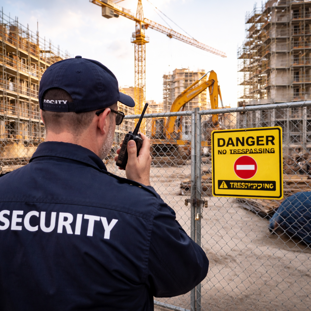 אבטחת אתרי בניה