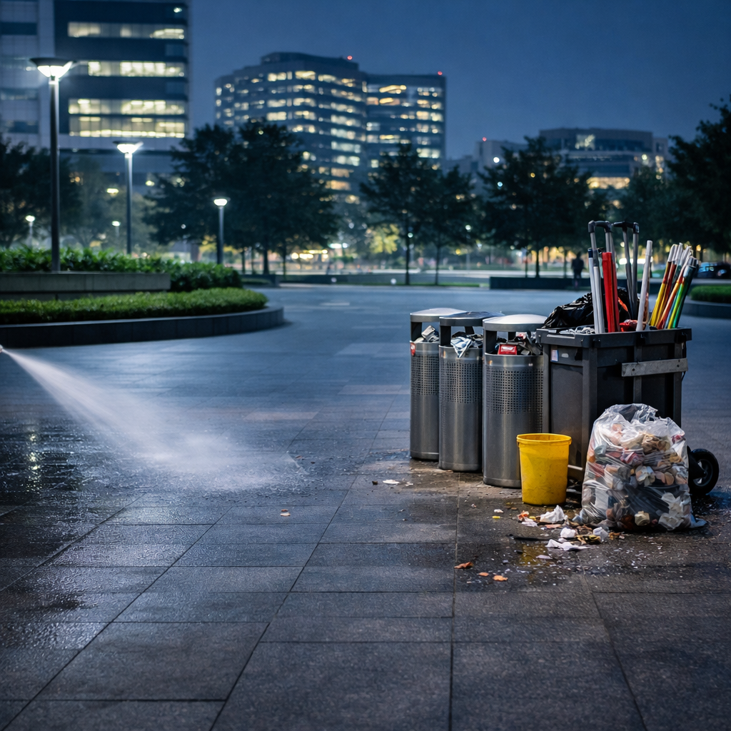 הסטנדרט שלנו בניקיון ציבורי